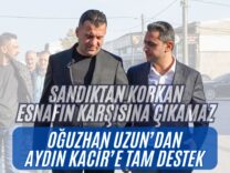 Sandıktan korkan, esnafın karşısına çıkamaz