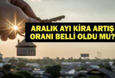 ARALIK AYI KİRA ZAMMI ORANI: Aralık ayı kira artış oranı ne oldu? Aralık ayı ev ve iş yeri kira zammı belli oldu mu? TEFE-ÜFE ile kira zammı ne kadar?
