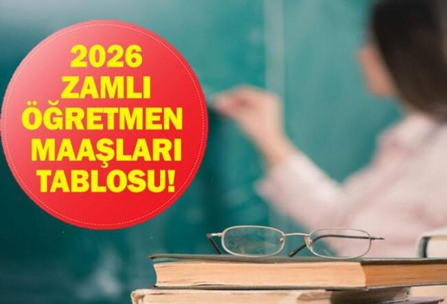 2026 ZAMLI ÖĞRETMEN MAAŞLARI: 5 Aylık Enflasyon Farkı Öğretmen Maaşı Ne Kadar Olacak? İşte 2026 Ocak Öğretmen Maaşı Hesaplama Tablosu!