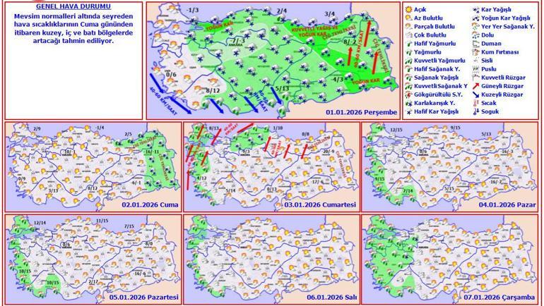 Meteoroloji’den 31 kent için kritik uyarı! Kar, fırtına ve çığ alarmı: İstanbul ve Ankara için saat verildi