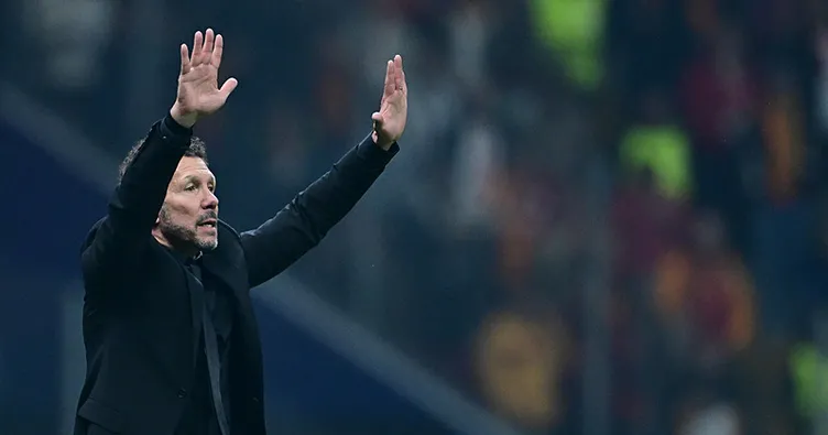 Diego Simeone: 3 puanı hak etmedik
