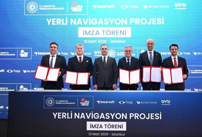 Türkiye’nin “yerli navigasyonu” için imzalar atıldı!