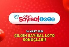 14 MART 2026 ÇILGIN SAYISAL LOTO SONUÇLARI AÇIKLANDI! Çılgın Sayısal Loto sonuçları nasıl öğrenilir? 764.671.549,56 TL büyük ikramiye devretti!