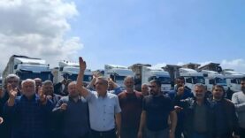800 TIR şoförü kontak kapattı