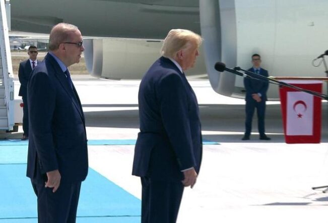 Trump'tan Beştepe'de Türkçe selam: "Merhaba asker"