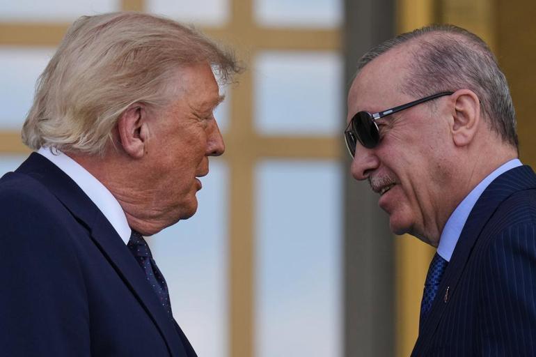 Cumhurbaşkanı Erdoğandan ABD Başkanı Trumpa sıcak karşılama