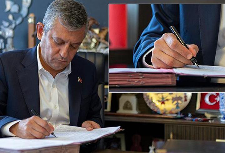SON DAKİKA… Özgür Özel CHP’den istifa etti! Yeni Parti’nin kuruluş evraklarını imzaladı