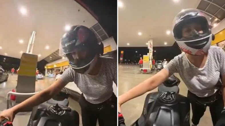 Genç hemşire motor kamerasıyla kaydettiği pompacıyı ifşa etti