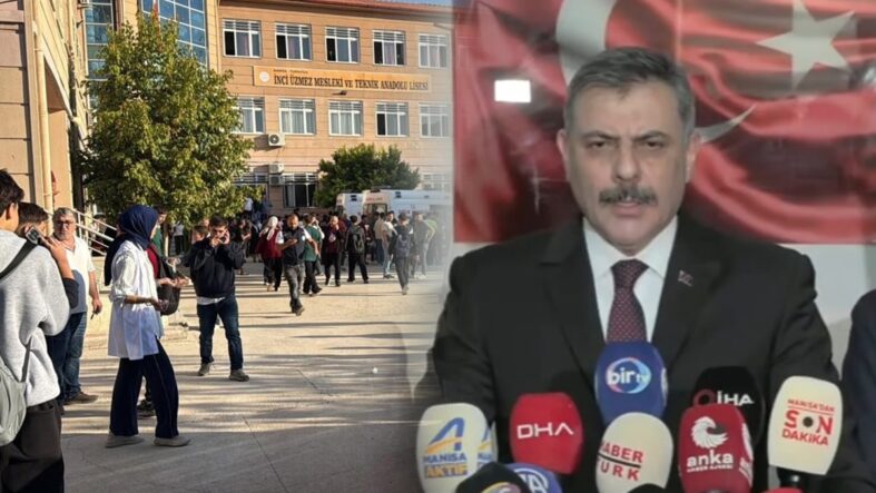 Manisa’daki okul saldırısıyla ilgili çarpıcı detay: Bakan Çiftçi açıkladı